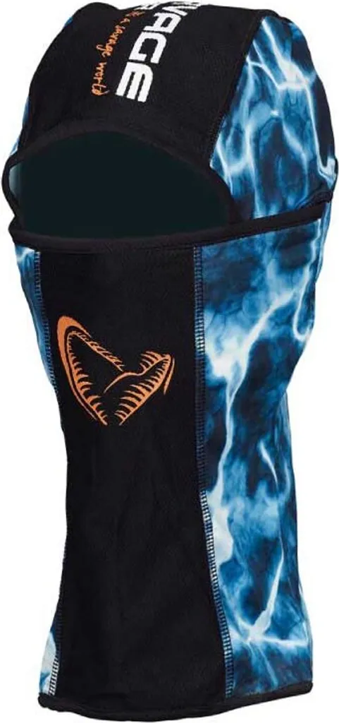 Savage Gear Marine UV Balaclava - Casquette avec Masque Anti-UV Bleue