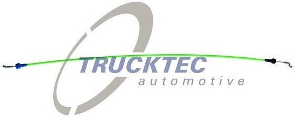 TRUCKTEC AUTOMOTIVE Seilzug Türentriegelung links 01.53.108 passend für MERCEDES-BENZ ACTROS ACTROS MP2 / MP3 ATEGO AXOR 2