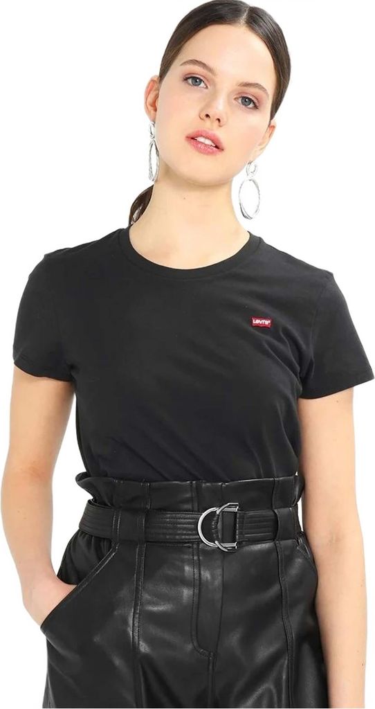 Levi's T-shirt 39185-0008 in Black color size small