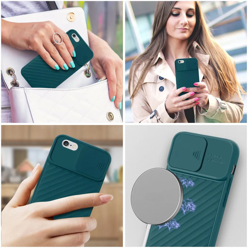ONEFLOW Custodia blindata compatibile con iPhone 6s Plus / 6 Plus