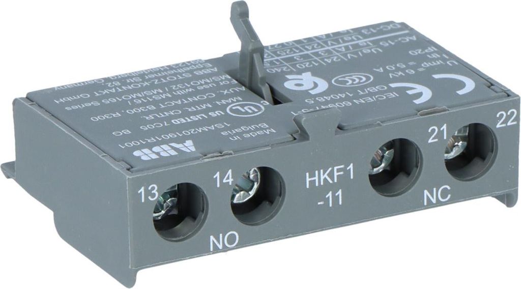 Hilfskontakt HKF1-11 - für MS116