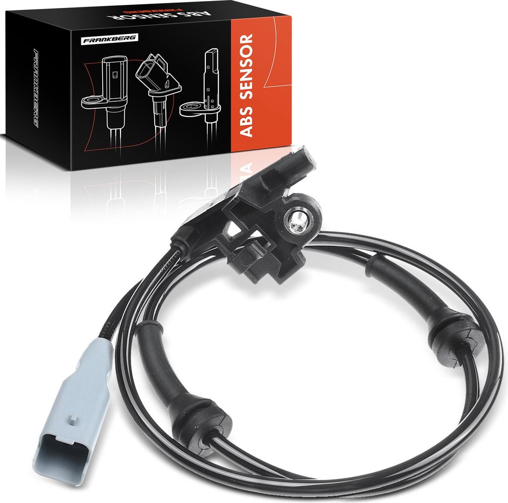 Frankberg 1x ABS Sensor Hinterachse beidseitig für Citroën C4 Coupe I Stufenheck Peugeot 307 Break CC SW 2000-2009