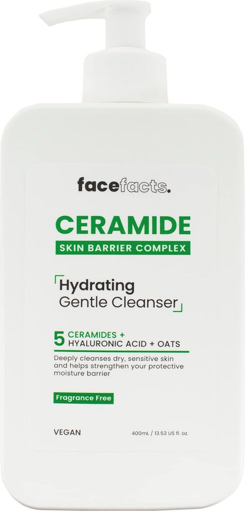 Face Facts Ceramide Hydrating Sanft Cleanser 400 ml Produktbild 