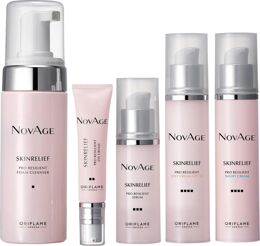NovAge Skin Relief Pro Resilient Set: Tecnologia Anti-Age Innovativa