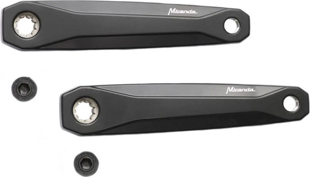 Bras de manivelle Miranda Lambda noir 170 mm pour moteur Bosch Gen 3