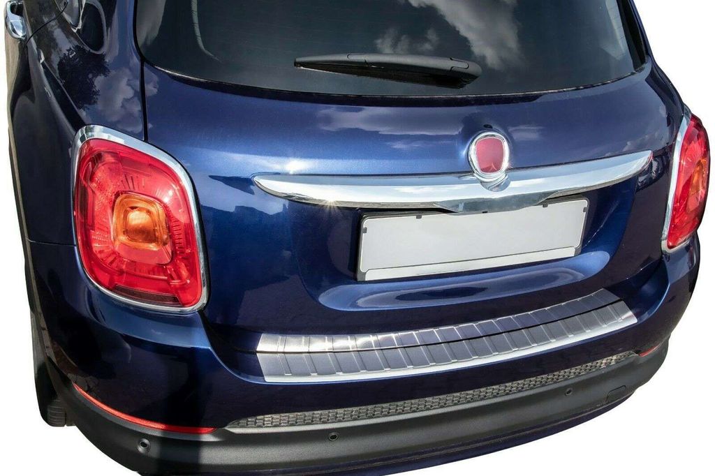 Ladekantenschutz Edelstahl matt für FIAT 500X ab BJ 2014- | Produktbild 