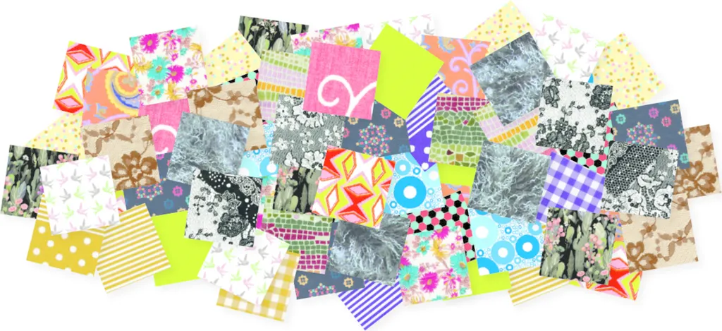 Carrés Décopatch 3x3 cm lot de 11000 pièces papier bricolage robuste