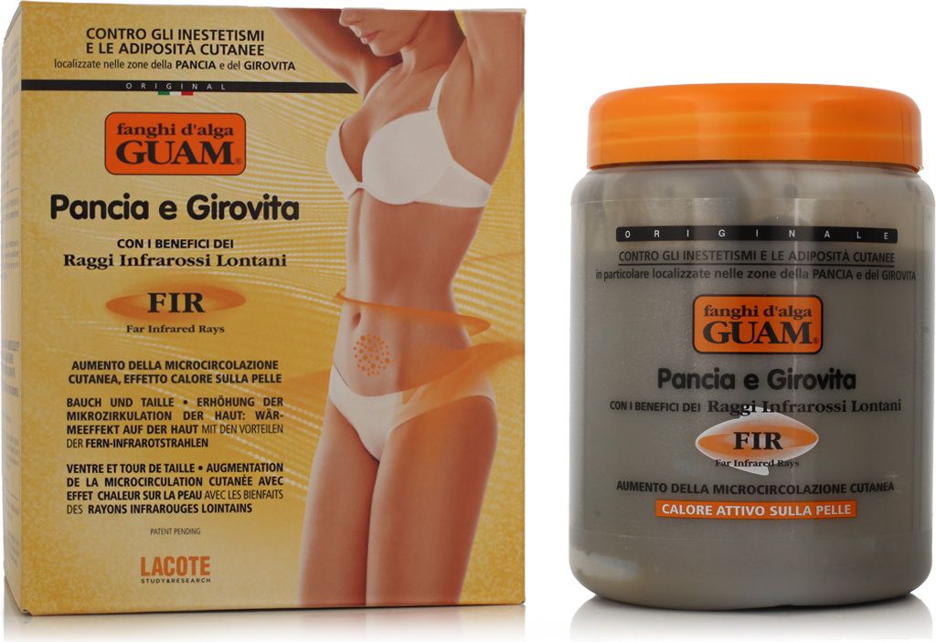 GUAM, maschera di fango alghe per addome e vita, combatte Immagine del prodotto 
