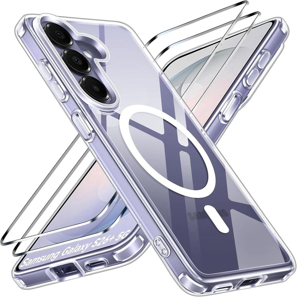 Hülle + 2X Schutzglas für Samsung Galaxy S26 Plus Produktbild 