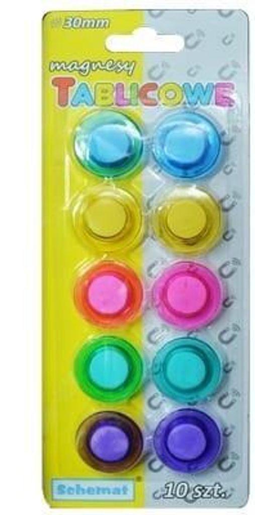 Whiteboard-Magnete 30mm 10Stück