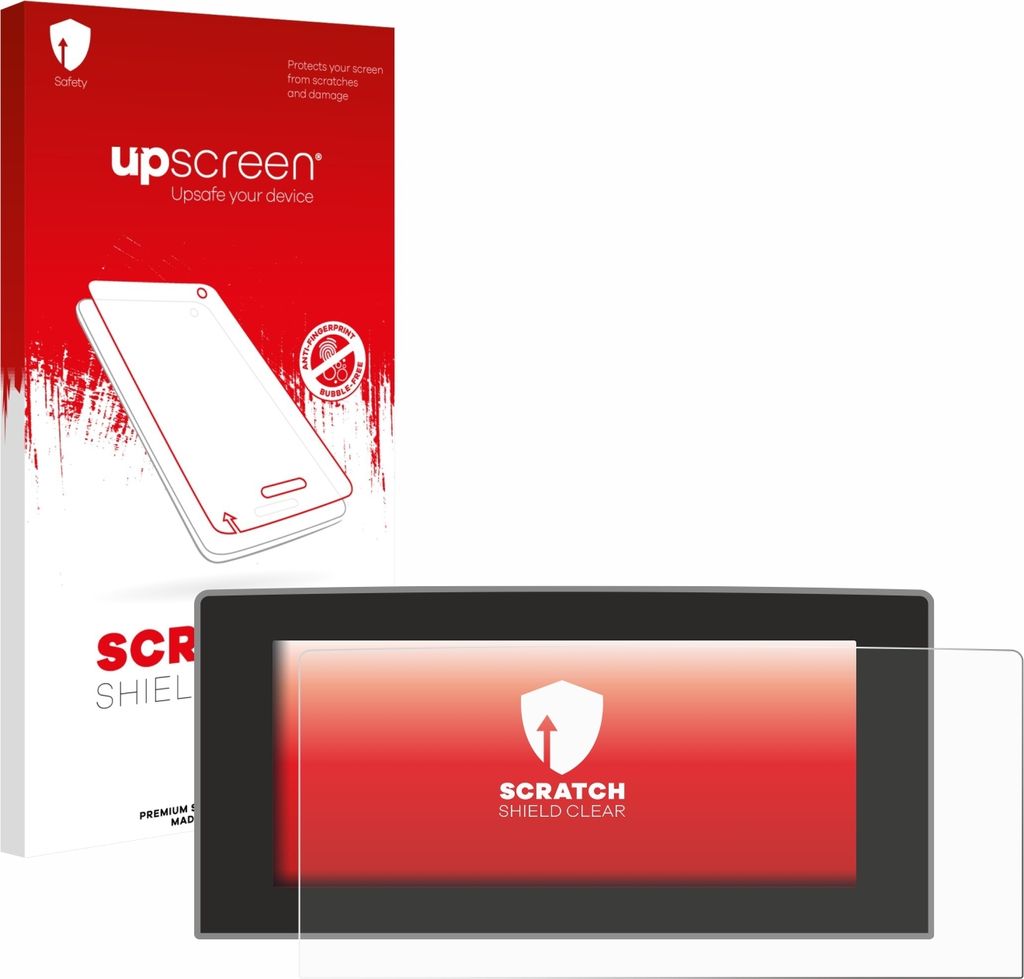 upscreen Schutzfolie für Ford Focus 2022 Sync 4 13.2" Displayschutz Displayschutzfolie Folie Klar Transparent