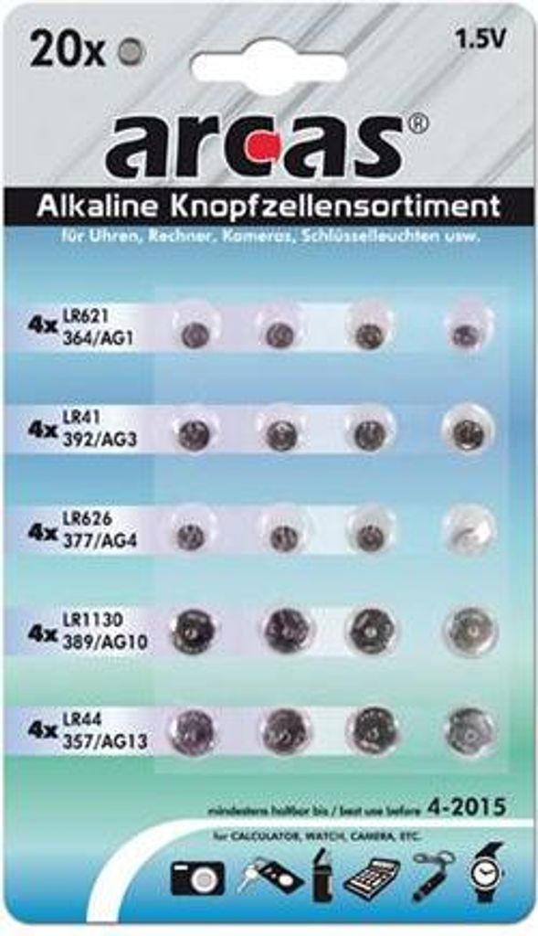 Arcas AG Zestaw 4xAG1, 4xAG3, 4xAG4, 4xAG10, 4xAG13, Zdjęcie produktu 