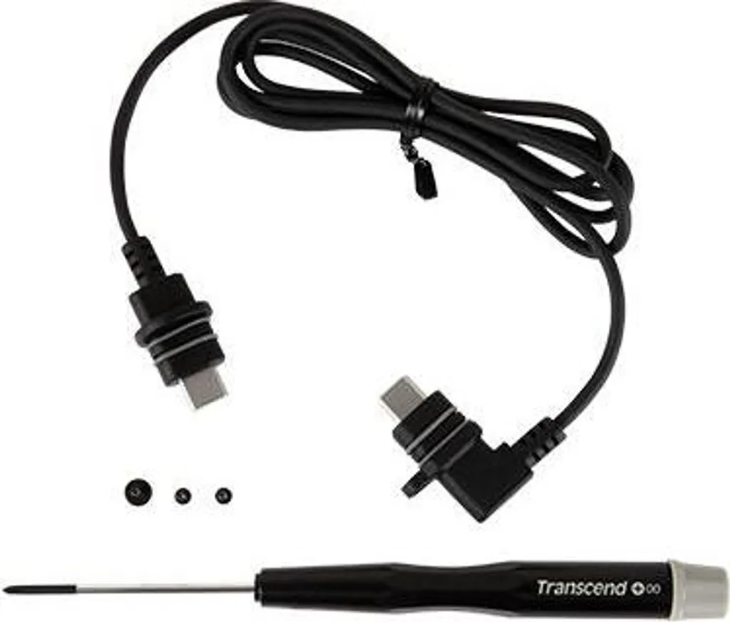 Kit Transcend TS-DBK3 Câble 1M pour Recharge et Données Caméra Piéton
