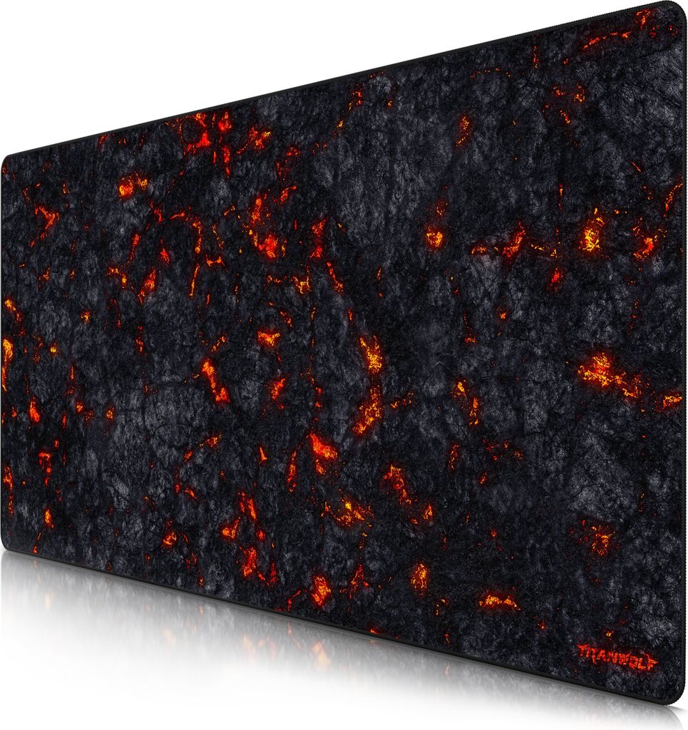 Titanwolf Gaming Mauspad, XXXL Speed Mousepad 1200 x 600 Produktbild 