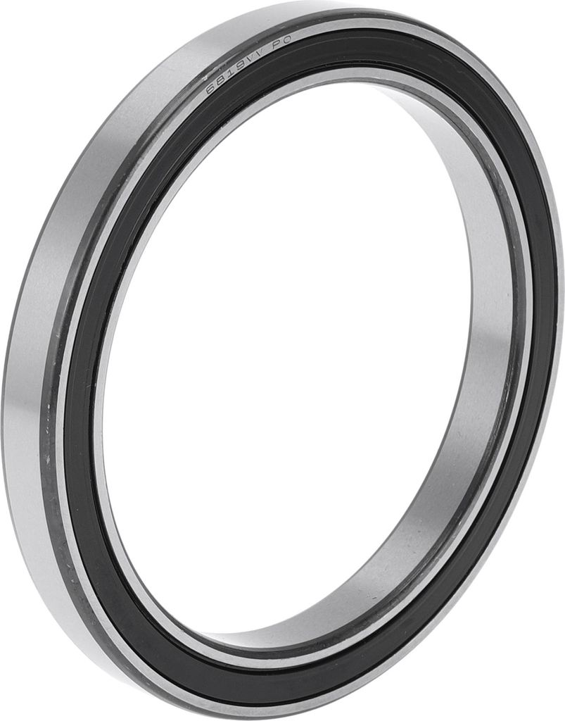 6819VV Rillenkugellager P0 95x120x13mm Geschmierte Lager Doppelgummilippe Schwarz Silberfarben für Scooter Skateboard Rad