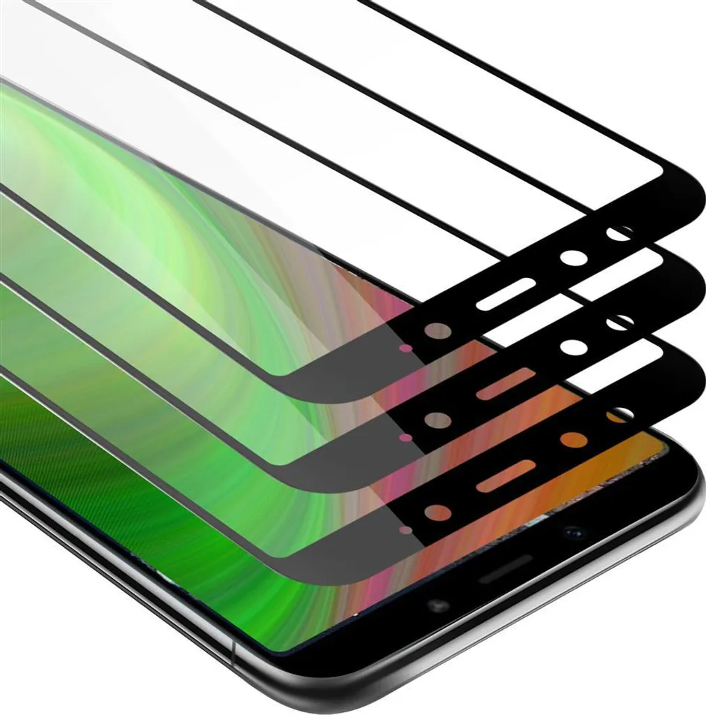Cadorabo Vetro Temperato Per Xiaomi Mi A2 / 6X – 9H Durezza, Trasparente, Con Sistema Anti-bolle