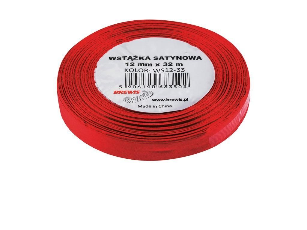 Ruban de satin marron 12mmx32m Image du produit 