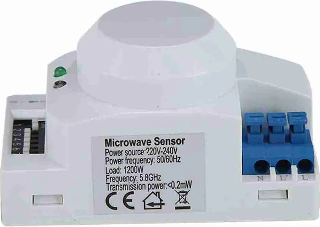 Capteur micro-ondes 360 degrés haute sensibilité pour éclairage 220V
