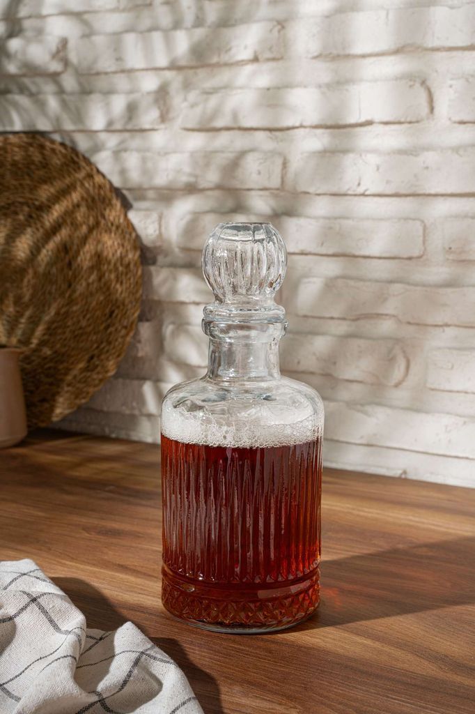 Hermia Concept, JU8061GCL, Flasche, Transparent, 100 % GLAS, 11 x 11 x 25 cm
