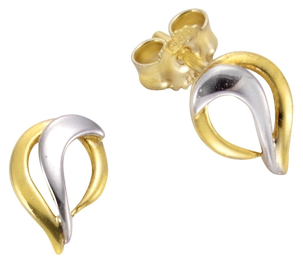 Fascination by Ellen K. Ohrstecker 585/- Gold 0,8cm mehrfarbig 371320797-1