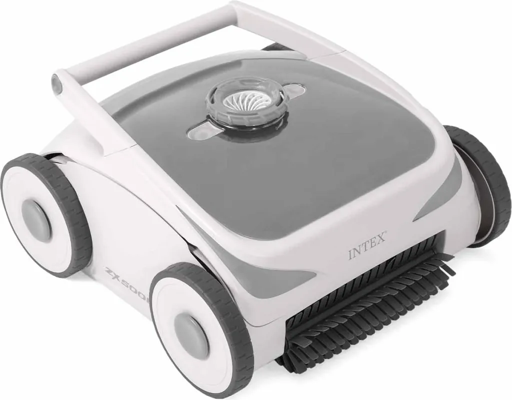 Robot de piscine Intex ZX500R : nettoyeur automatique sans fil performant