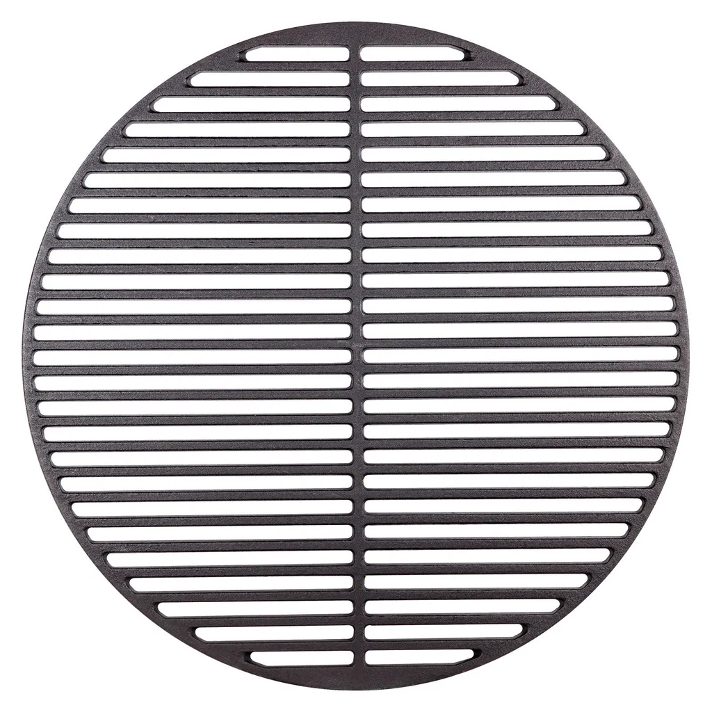 Grille en fonte émaillée ronde 54 cm反Ne rouille pas et ne colle pas