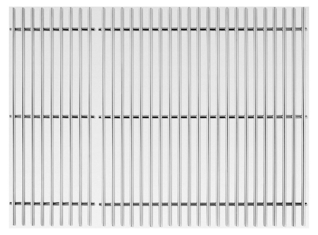 Edelstahl-Grillroste, geeignet für Spirit 300 Serie, SmokeFire EX4 - EPX4, Searwood 600 - zweiteilig - Silber