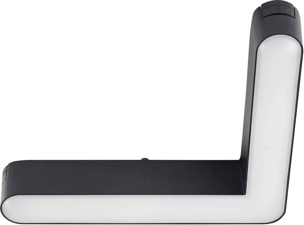 Lindby LED-Leiste 48V Lumaro, schwarz, L-Form, dimmbar