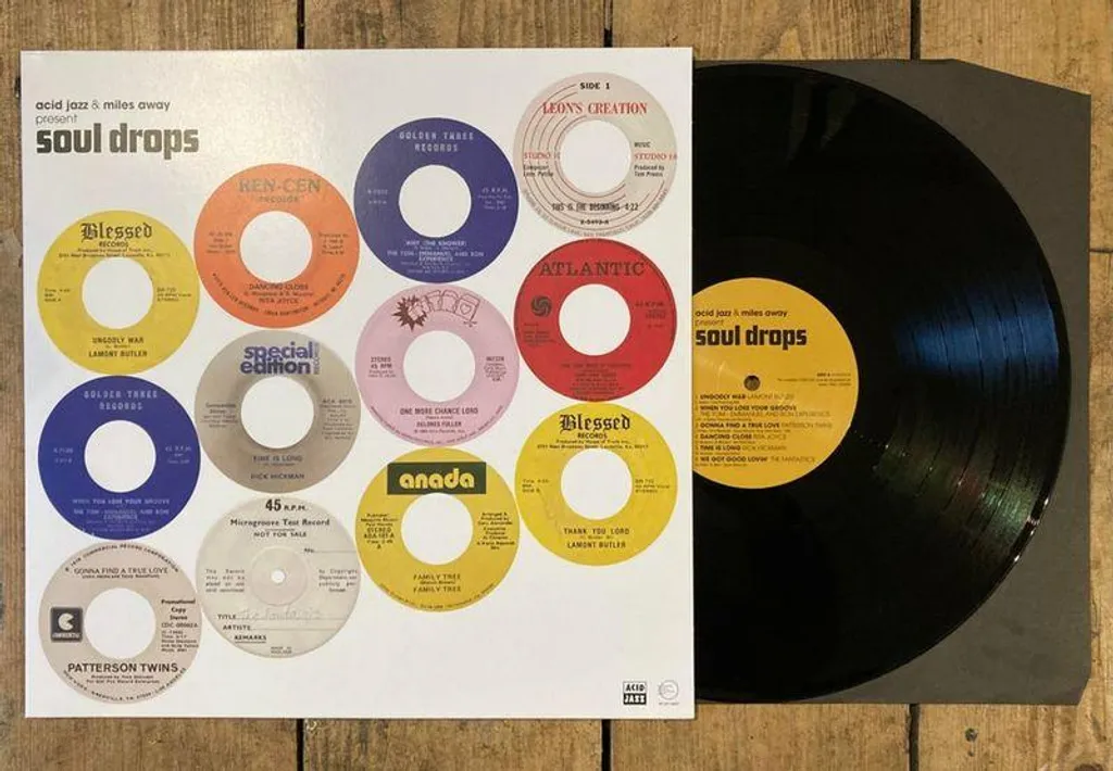 Compilation Vinyle Soul Drops Helikon Harmonia pour Platine LP S