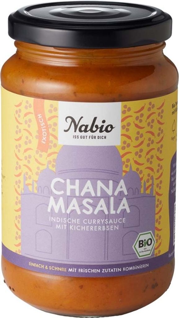 Asia Sauce - Chana Masala sauce curry indienne 325ml Image du produit 