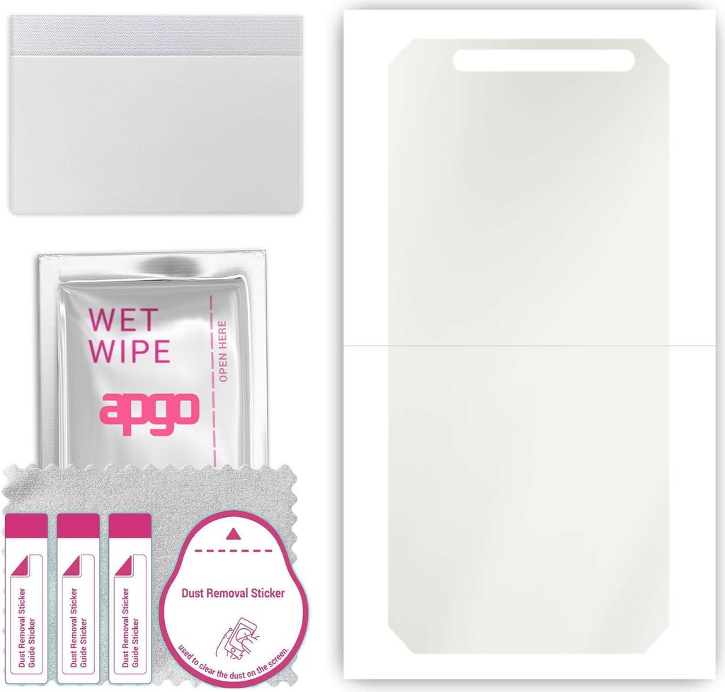 apgo Hydrogel Schutzfolie, Matt, kompatibel mit myPhone HAMMER Energy 18X9, flexibele Displayschutzfolie, Folie mit Positionierhilfe, Anti-Fingerpr...