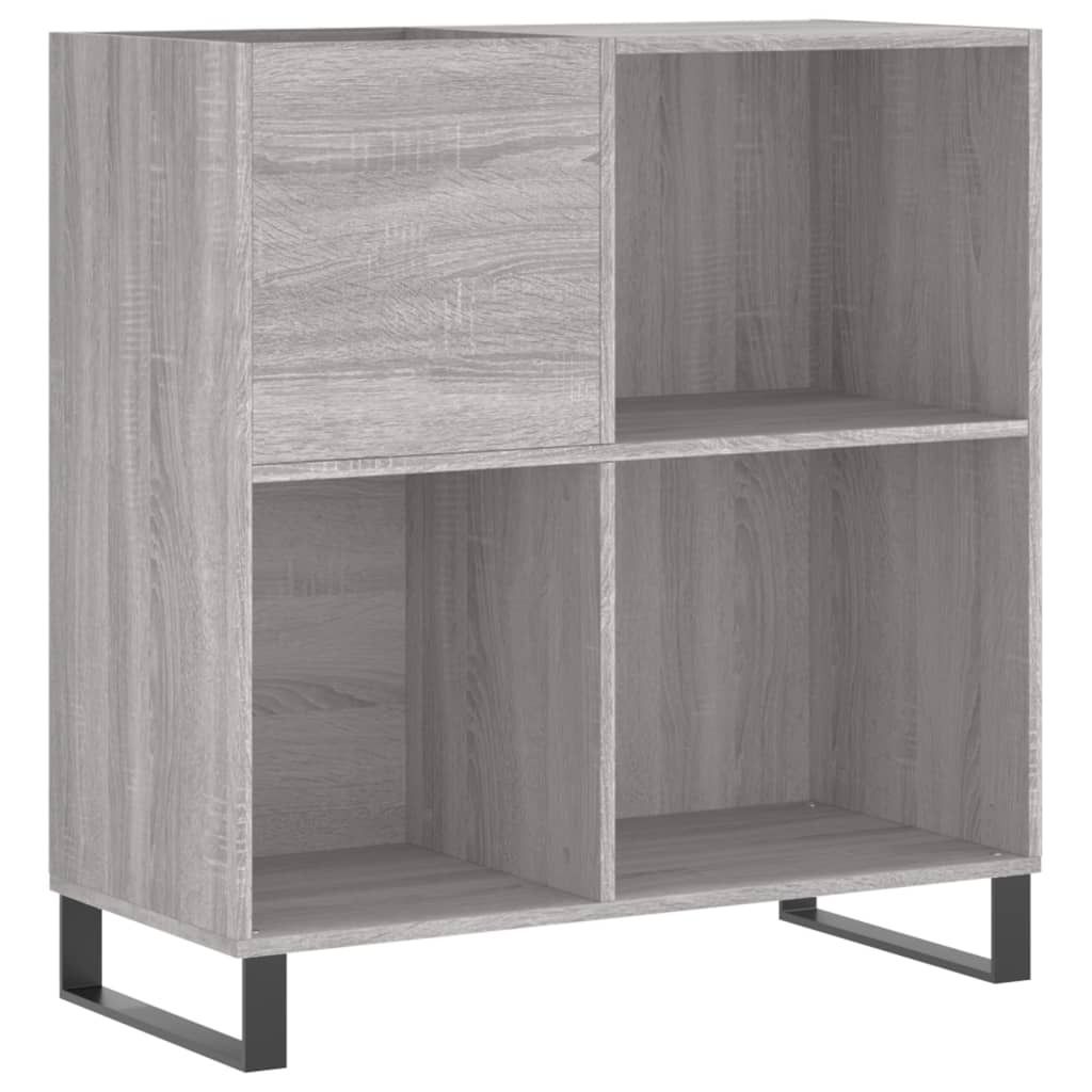vidaXL Plattenschrank Grau Sonoma 84,5x38x89 cm Produktbild 