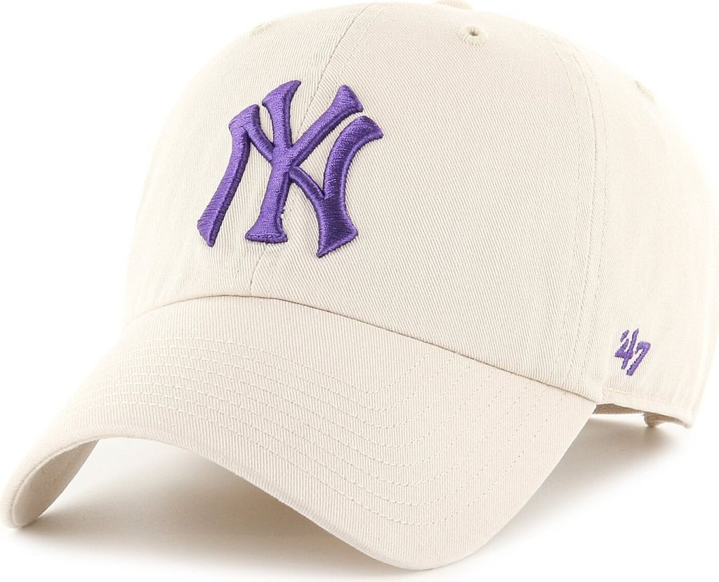 47 Brand Strapback Cap - CLEAN UP New York Yankees bone