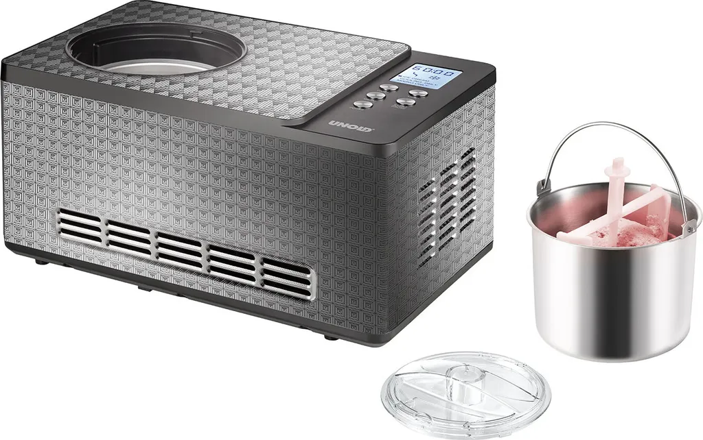 Machine à Glace Professionnelle Unold 48897 pour Sorbets et Gelatos