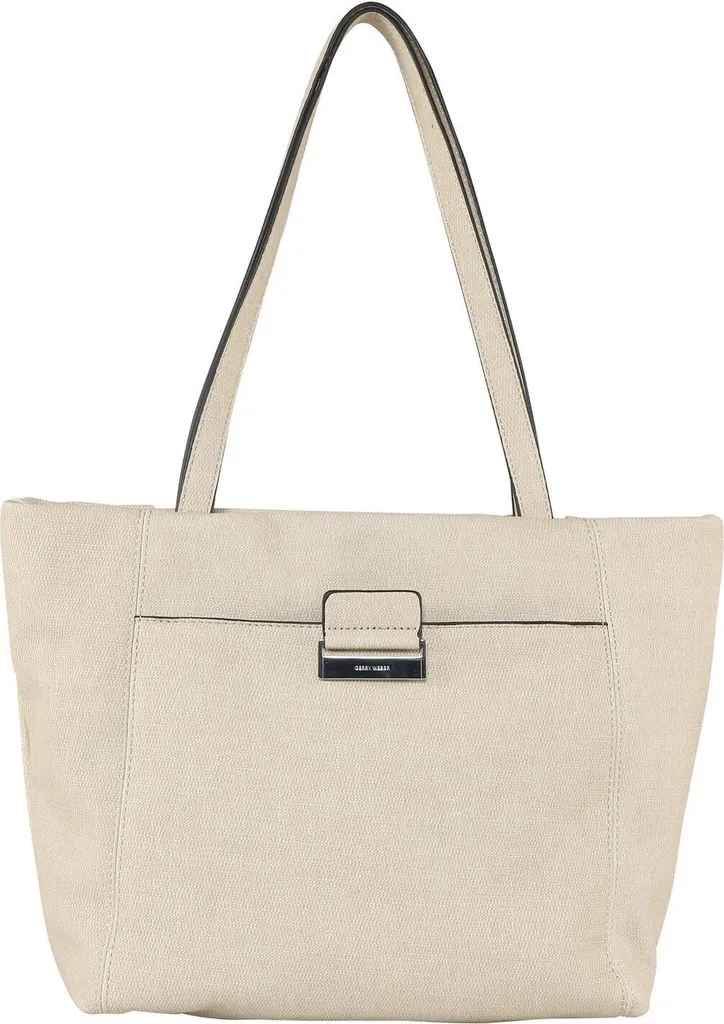 Grand sac à épaule format shopper pour femme coloris beige sable chic