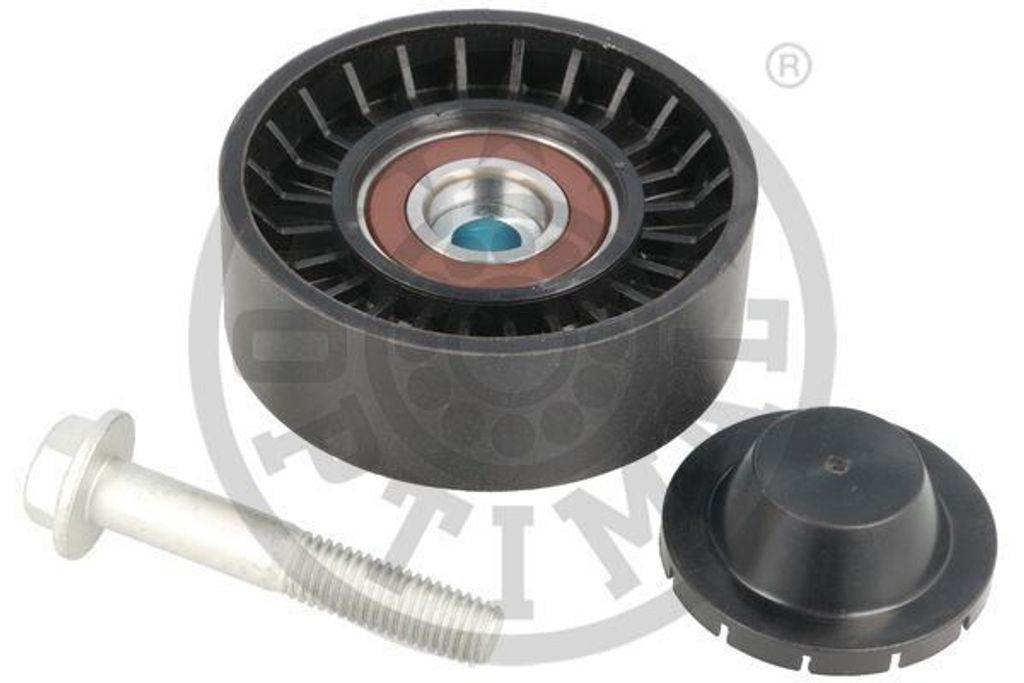 OPTIMAL 0-N2199 Umlenkrolle Keilrippenriemen 75mm für VW Touareg (7P5, 7P6) für AUDI A4 Avant (8K5, B8) A6 Avant (4G5, 4GD, C7) A6 Avant (4F5, C6...