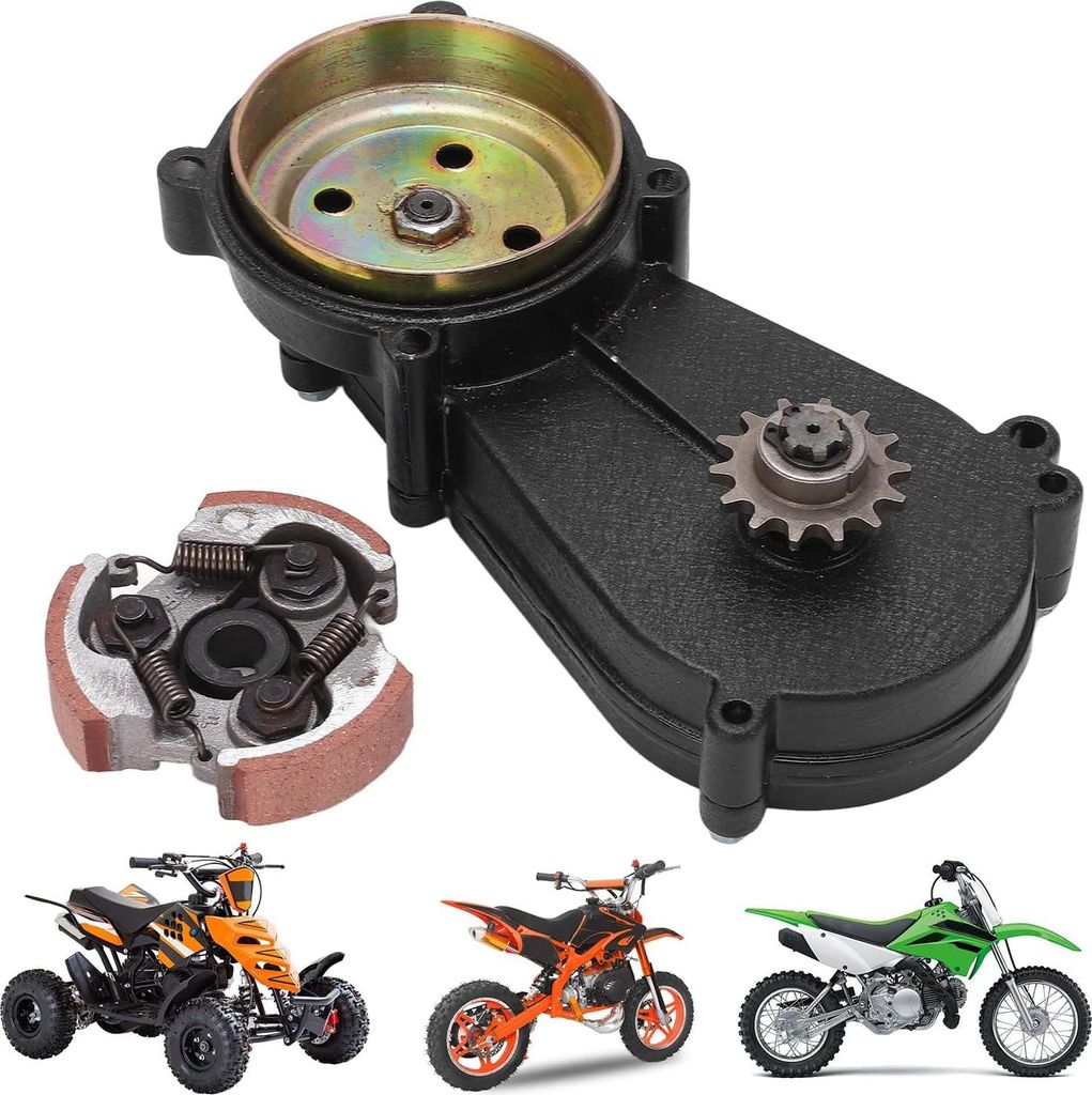 Getriebe Kupplungs Trommel 14T Glocken Gehäuse für 47cc 49cc Mini Pocket Quad Crossmotor ATV.