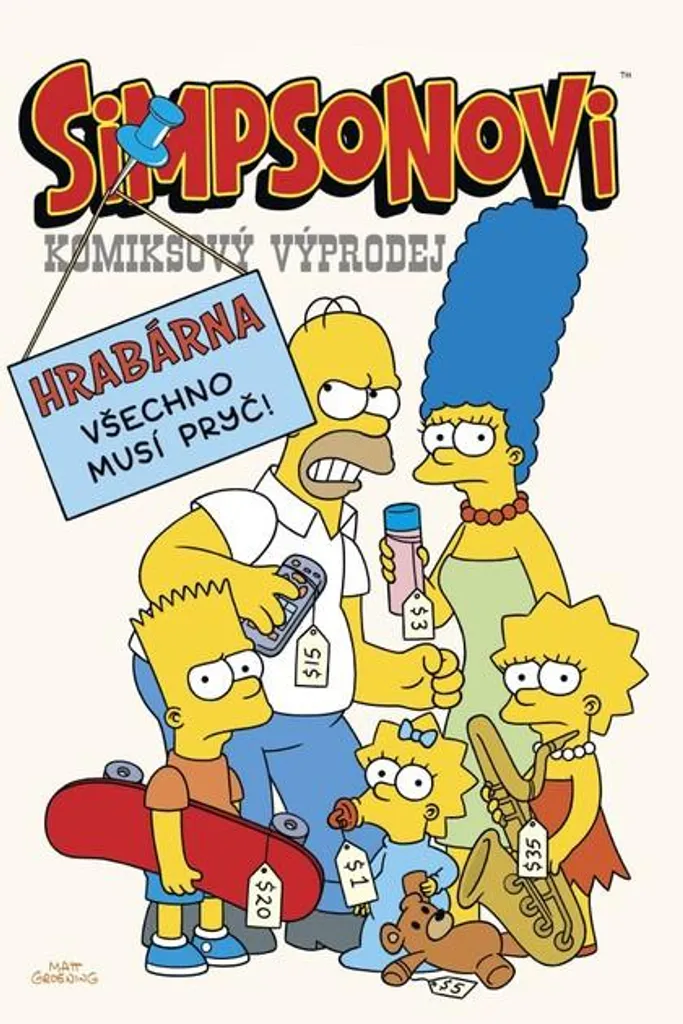Livre BD Les Simpson Simpsonovi pour Collectionneur - Album de CREW