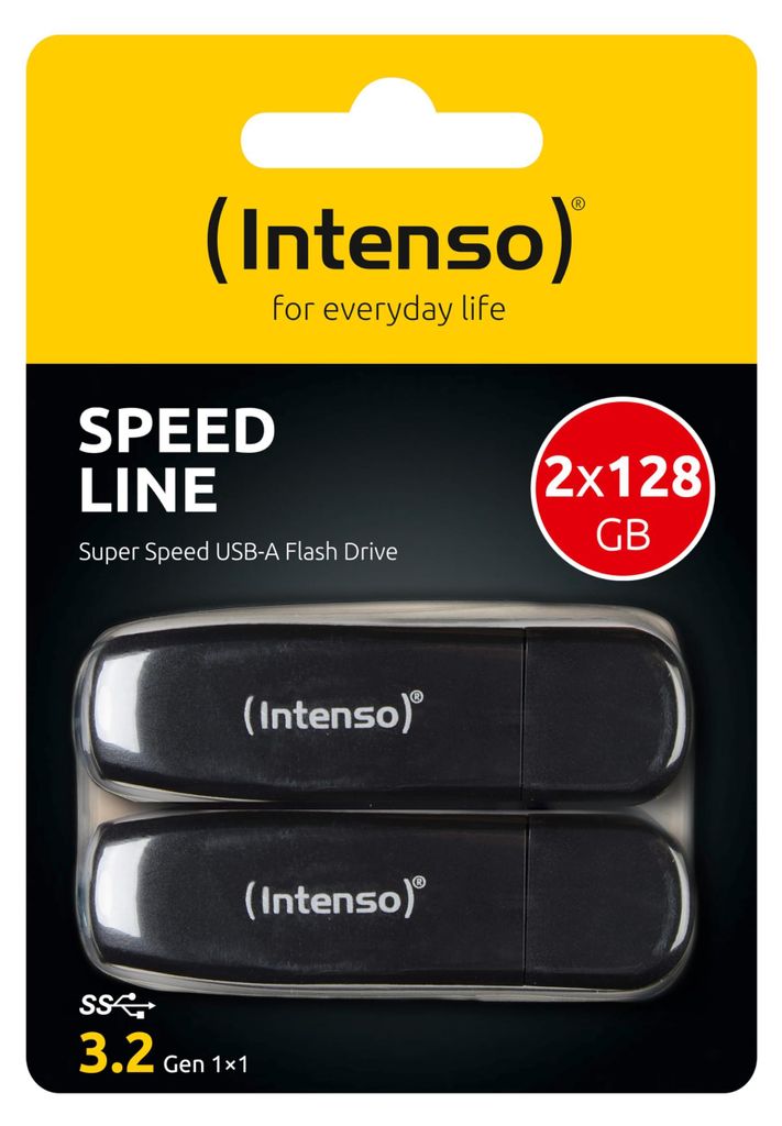 Intenso 3533495, 128 GB, USB Typ-A, 3.2 Gen 1 (3.1 Gen 1), Produktbild 
