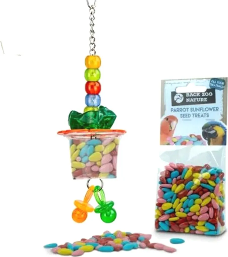 Mangiatoia di Design Pacifier: Eccellenza nel Foraging per Pappagalli