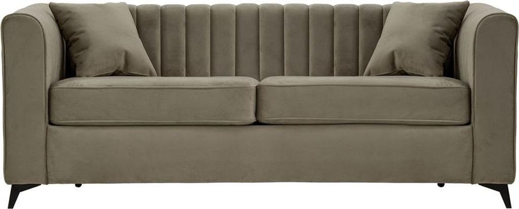 Schlafsofa Mary 140 aus medizinischem Schaumstoff-Velluto 3-matte black