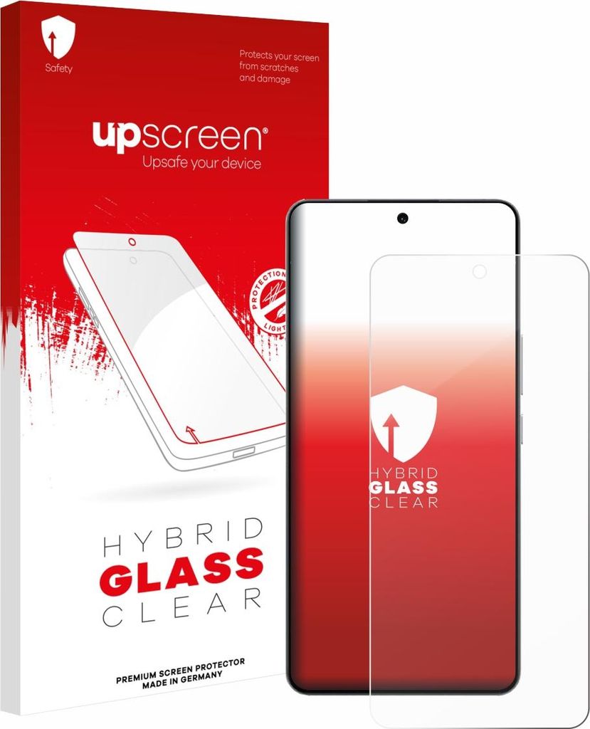 upscreen Schutzglas für Oppo K13 Turbo Schutzfolie Panzer Folie Glas Display Schutz klar