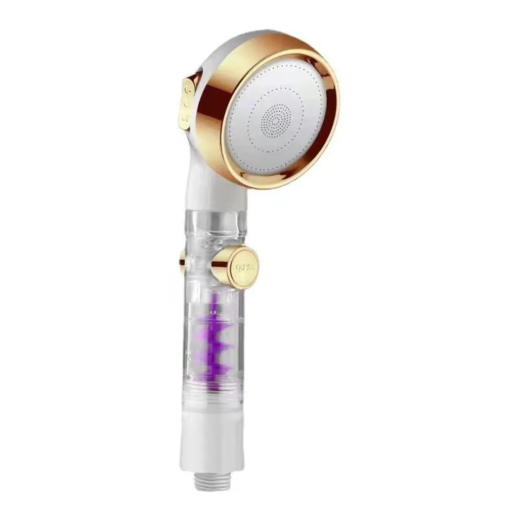 Soffione Doccia Turbo Vortice - Ugello Pressurizzato Tecnologia Elica