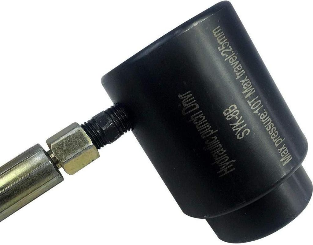 15-Tonnen Hydraulischer Blechlocher Mit 10 Stanzformen - Profi-Lochstanze Für Metall & Kunststoff