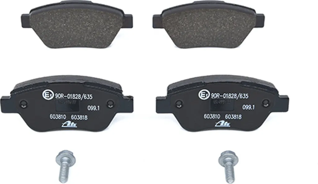 Plaquettes de frein ATE haute résistance 13.0460-3810.2 pour freinage