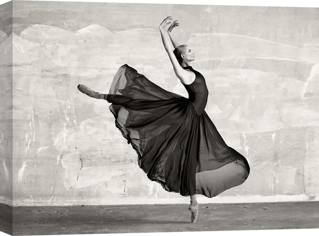 Tableau de Danseuse 70x50 cm - Décoration Idéale pour Chambre et Salon