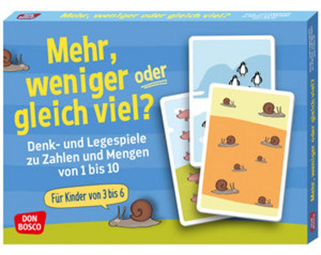 Mehr, weniger oder gleich viel? Productafbeelding 