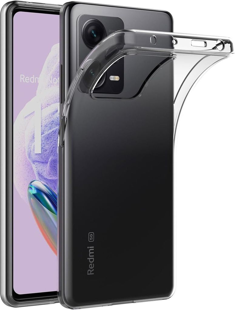 Hülle für Xiaomi Redmi Note 12 Pro+ 5G Dünn Crystal Transparent Soft TPU Case Schutzhülle