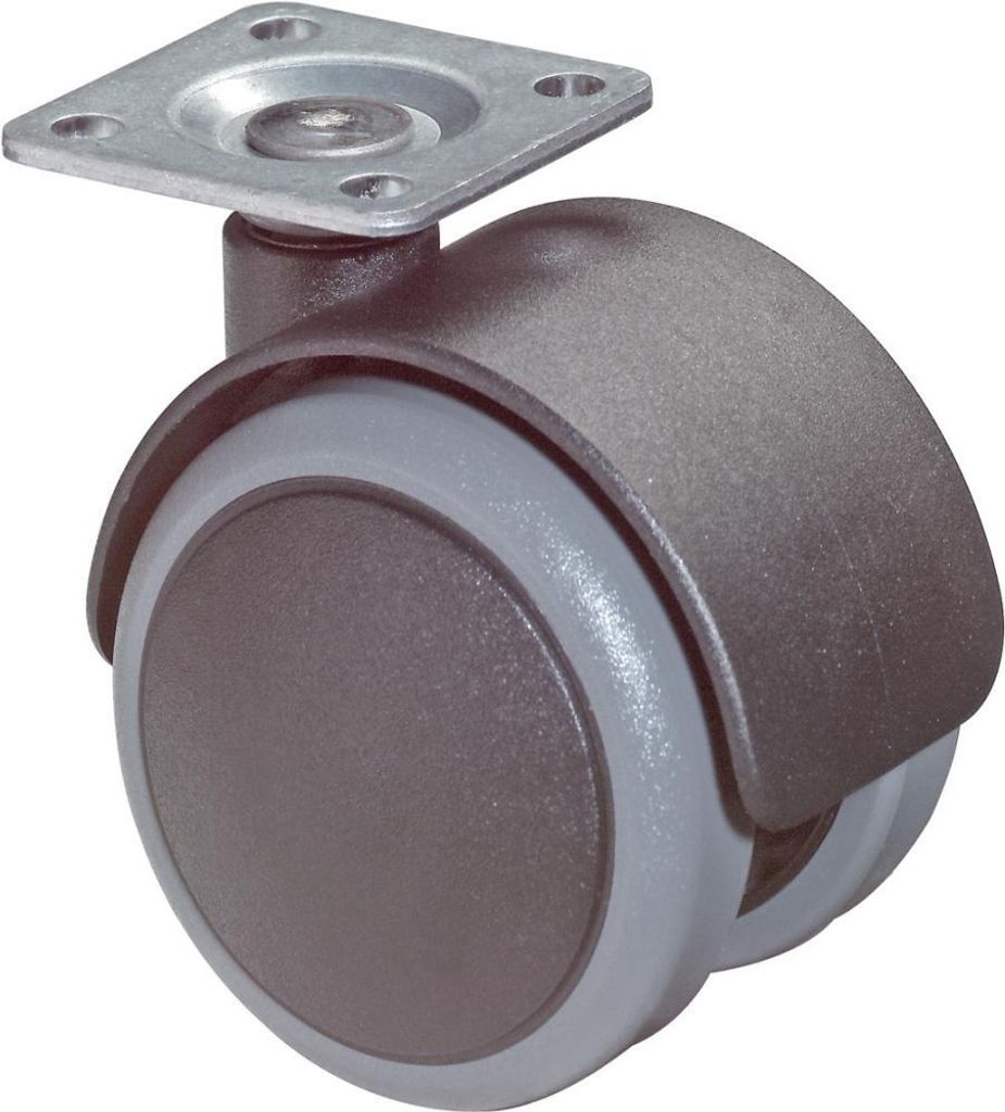 BS kolieska dvojité kolieska F76.050.PL plastové Ø 50 mm do Obrázok produktu 