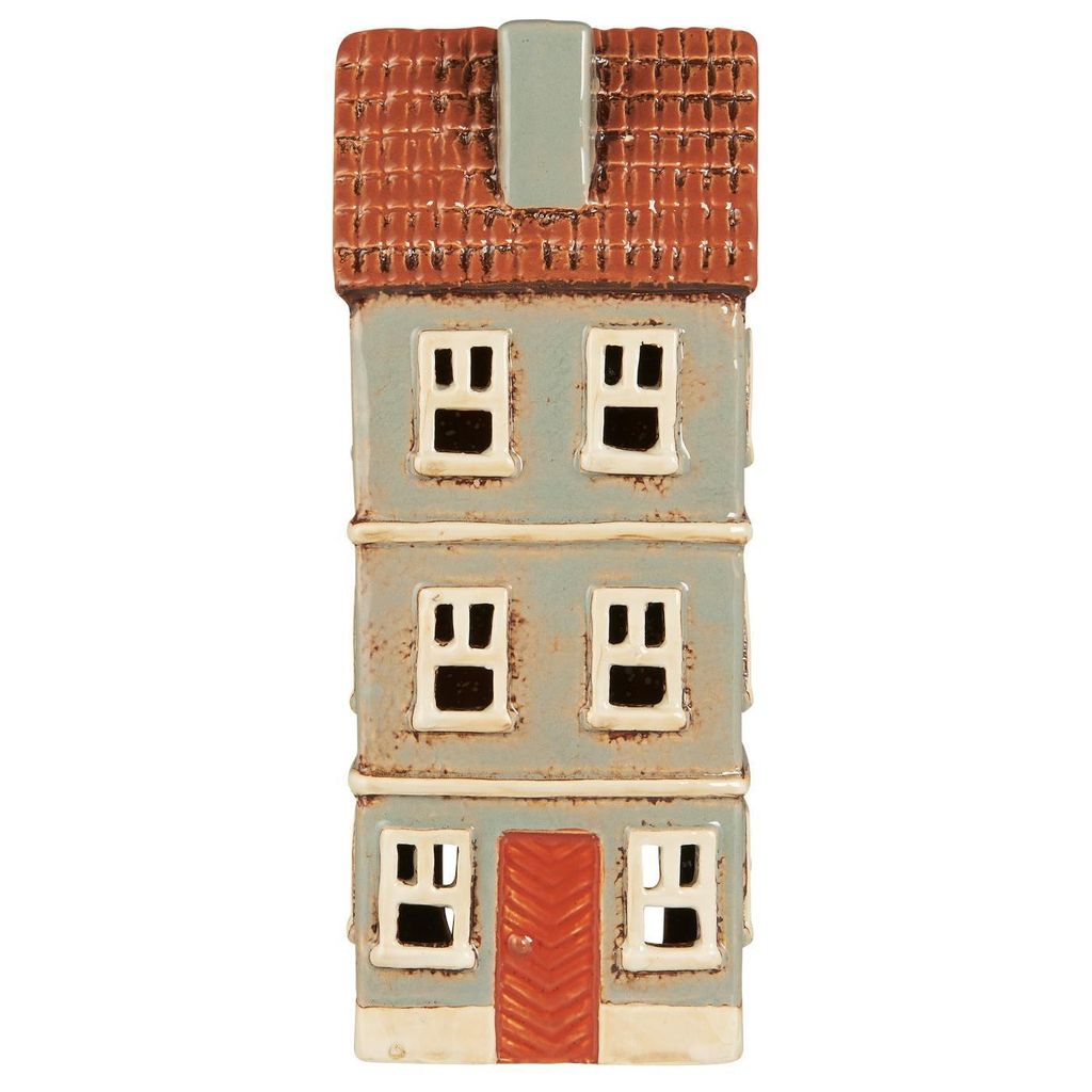 Lichthaus fürTeelicht Ib Laursen "My Home Town" rostfarbige Produktbild 